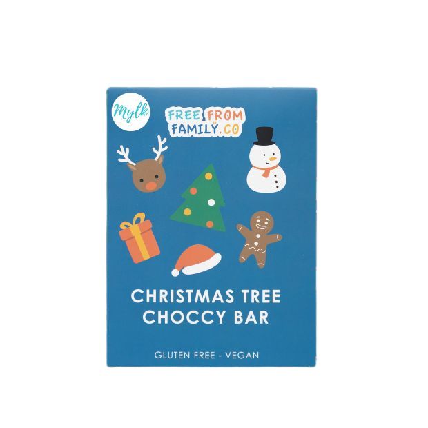 Free From Family Co Christmas Tree Mylk Choc 75g
