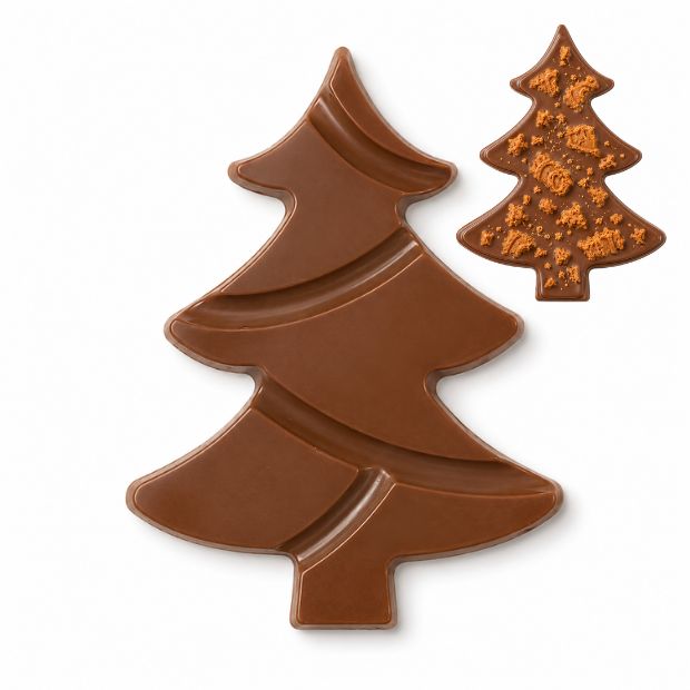 Happy Tummies Christmas Tree Mylk Choc Cookie Crumble