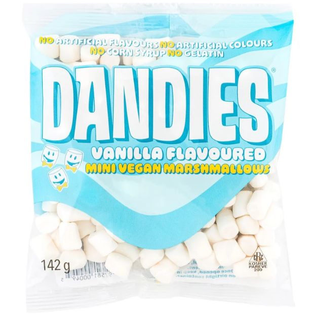 Dandies Vanilla Marshmallows MINI 142g