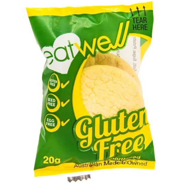 Eatwell Foods Gluten Free Butter Shortbread 5 x Twin Packs 20g