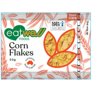 Eatwell Foods Gluten Free Individual Serve Corn Flakes 5 x 30g