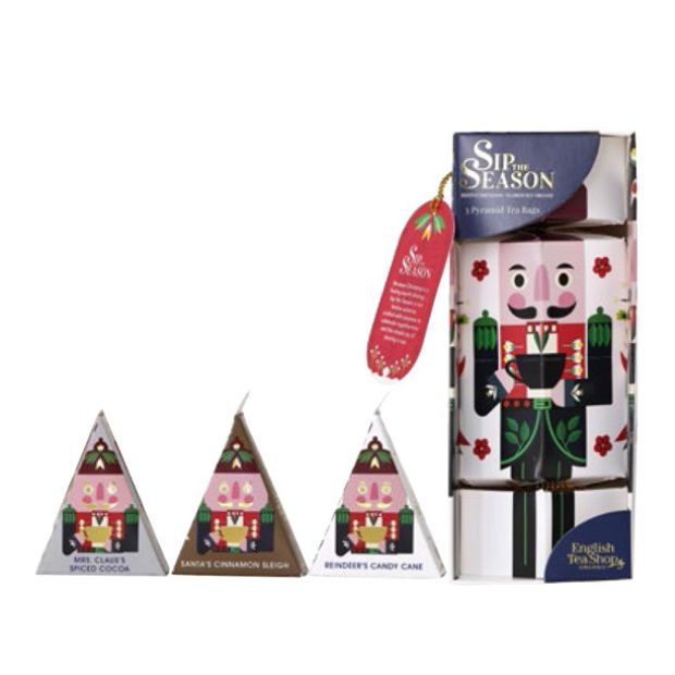 English Tea Shop Nutcracker Stack Joy