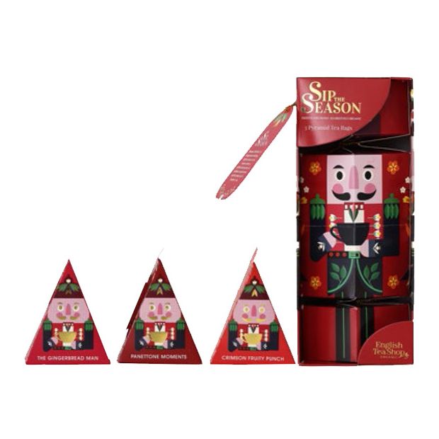 English Tea Shop Nutcracker Stack Peace