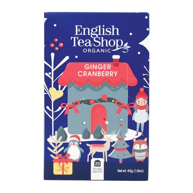 English Tea Shop Say Something with Tea Ginger Cranberry