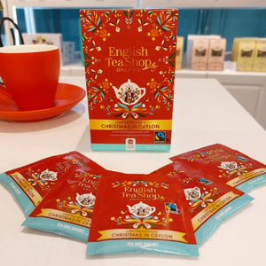 English Tea Shop Organic Christmas in Ceylon Teabags