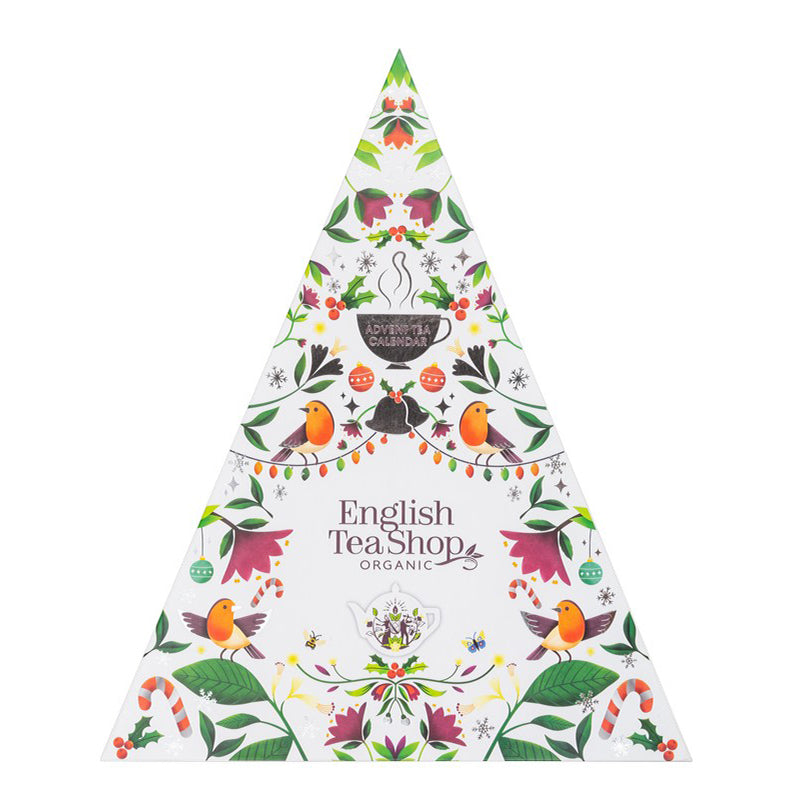 English Tea Shop Organic Advent Tea Calendar Triangular