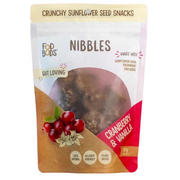 Fodbods Nibbles Cranberry & Vanilla 100g