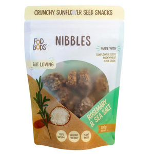 Fodbods Nibbles Rosemary & Sea Salt 100g