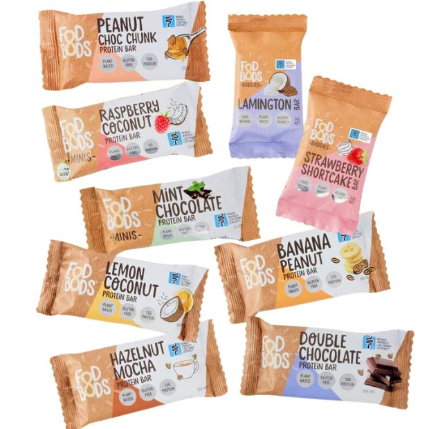 Fodbods Protein Sample Pack - 9 Bars