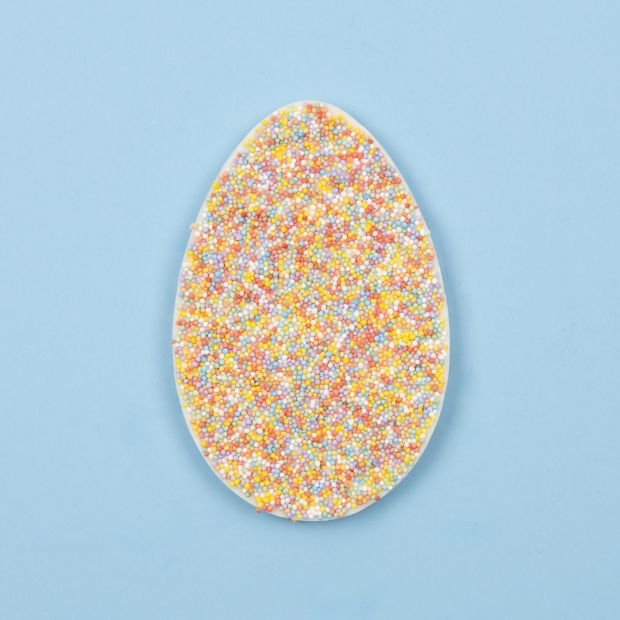 Free From Family Co Easter Egg Bar White Choc & Sprinkles 100g