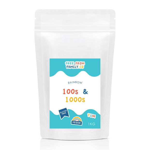 Free From Family Co Rainbow 100s & 1000s