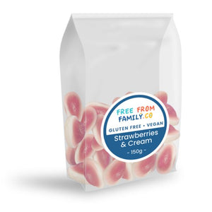 Free From Family Co Lollies Strawberries & Cream