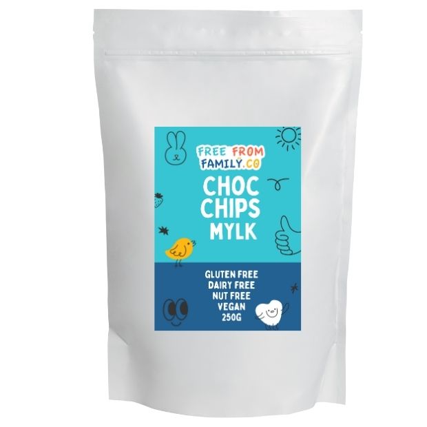 Free From Family Co Choc Chips Mylk 250g