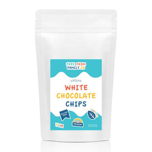 Free From Family Co Chocolate Chips White 250g **DISCONTINUED BY IMPORTER**