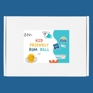 Free From Family Co Kid Friendly Rum Ball Kit