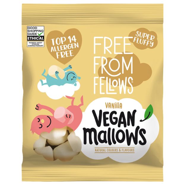 Free From Fellows Vegan Mallows Vanilla 105g