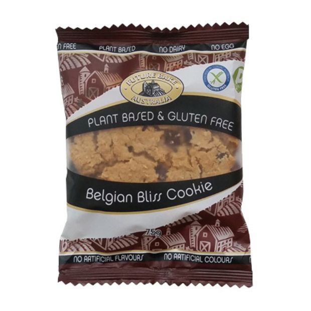 Future Bake Australia Gluten Free Cookie Belgian Bliss 75g