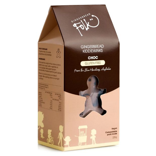 Gingerbread Folk Kiddiewinks Chocolate 225g