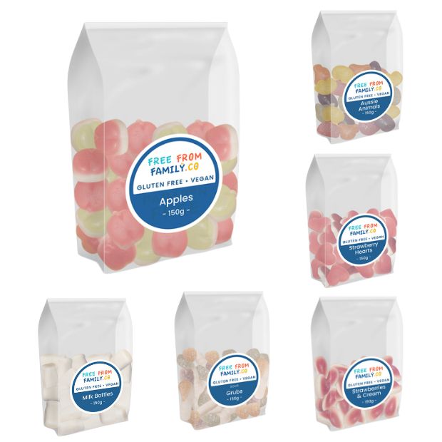 Free From Family Co Lollies - 6 Pack Bundle - Happy Tummies Faves