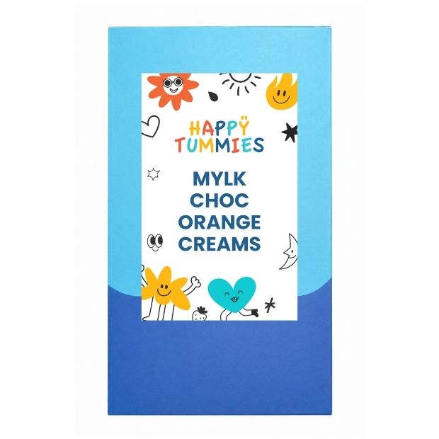 Happy Tummies Mylk Choc Orange Creams 100g
