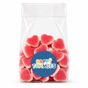 Happy Tummies Lollies Strawberry Hearts