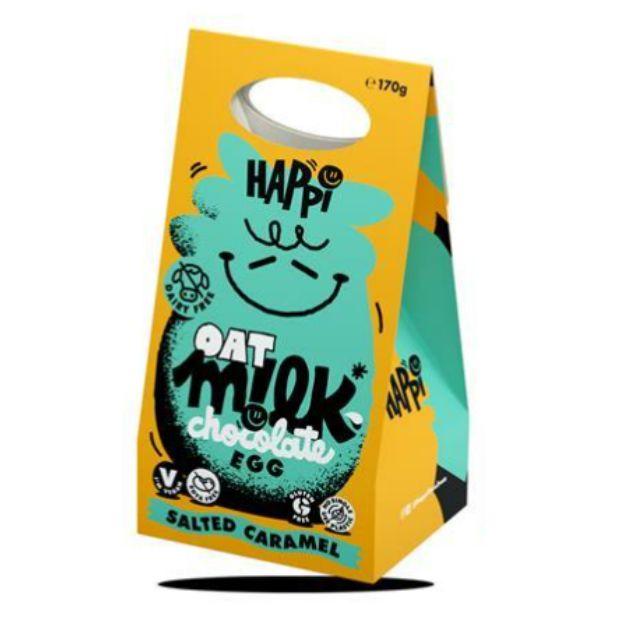 Happi Free From Oat Milk Chocolate Easter Egg Salted Caramel 155g