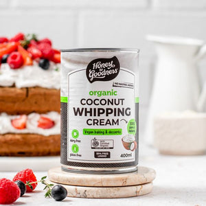 Honest to Goodness Organic Coconut Whipping Cream 400ml