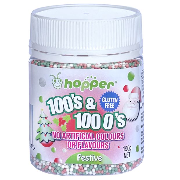 Hopper 100s & 1000s Festive 150g