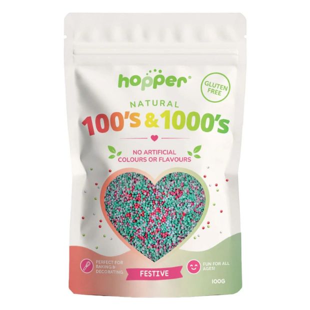 Hopper 100s & 1000s Festive 100g