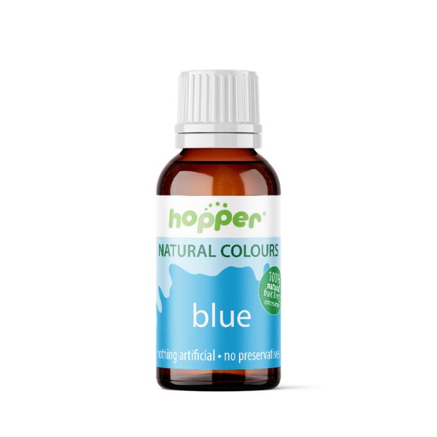 Hopper Natural Food Coloring Blue 20g
