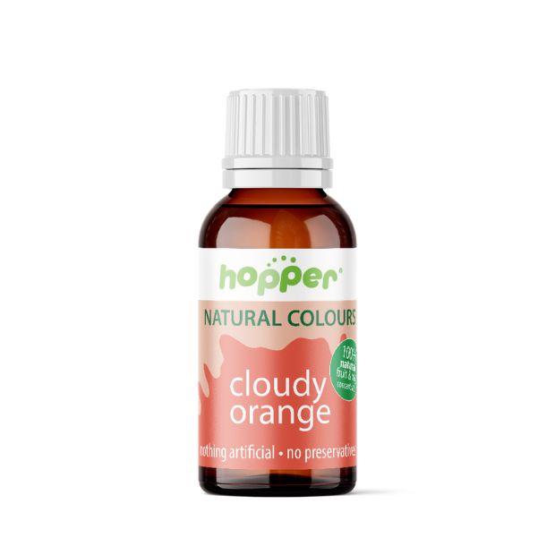 Hopper Natural Food Coloring Orange 20g