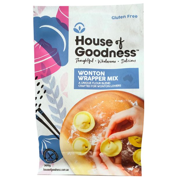 House of Goodness Wonton Wrapper Mix 300g