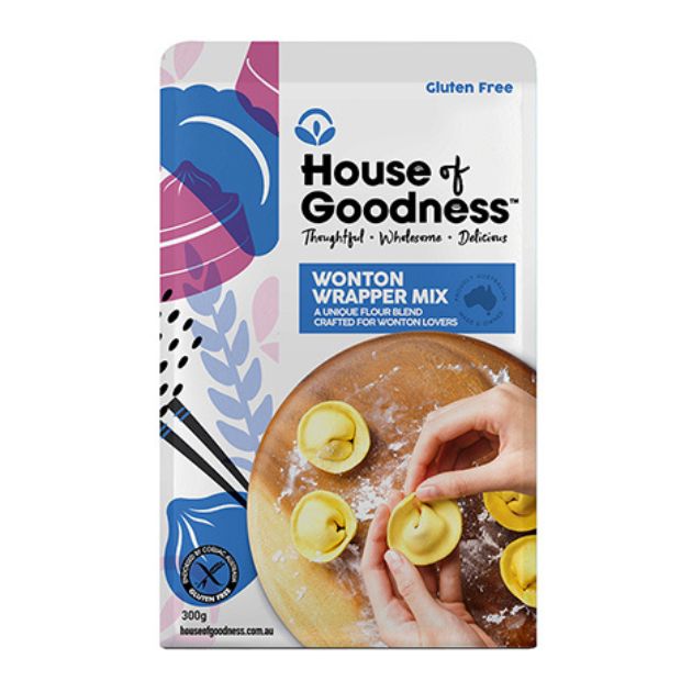 House of Goodness Wonton Wrapper Mix 300g