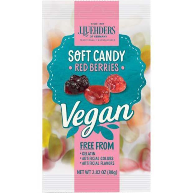 J Luehders Vegan Red Berries Lollies 80g - Happy Tummies