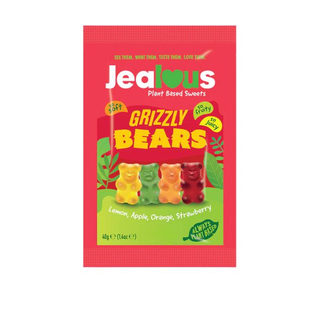 Jealous Sweets Grizzly Bears 40g
