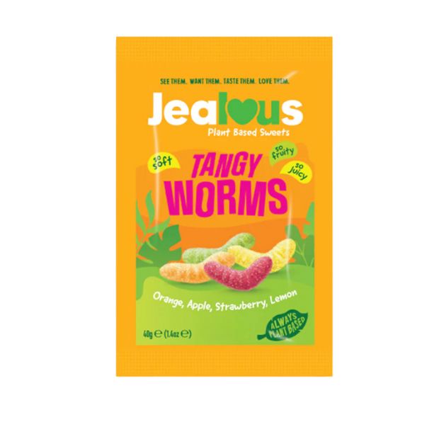 Jealous Sweets Tangy Worms 40g