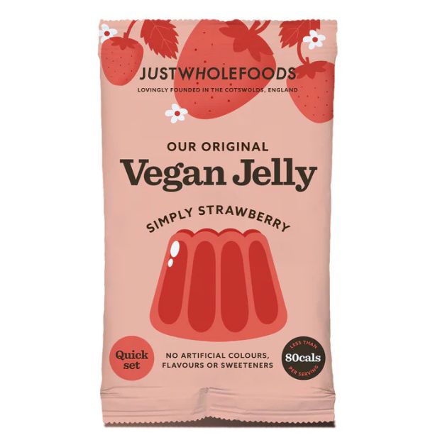 Just Wholefoods Strawberry Jelly 85g