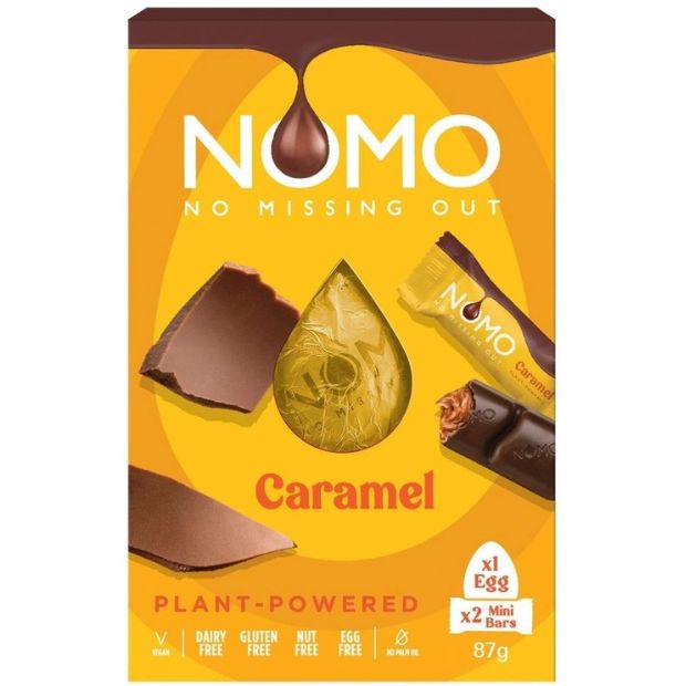 Kinnerton Nomo Caramel Easter Egg 87g