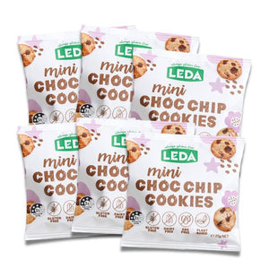 Leda Mini Choc Chip Cookies 6 Pack 150g