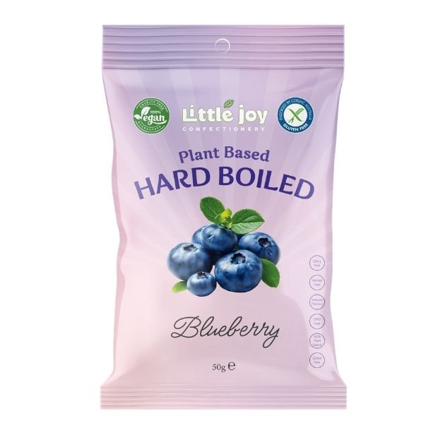 Little Joy Confectionery Hard-Boiled Blueberry 50g