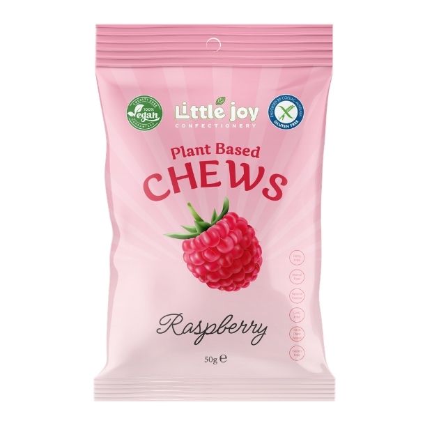 Little Joy Confectionery Raspberry Chews 50g