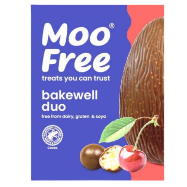 Moo Free Bakewell Duo Egg 135g