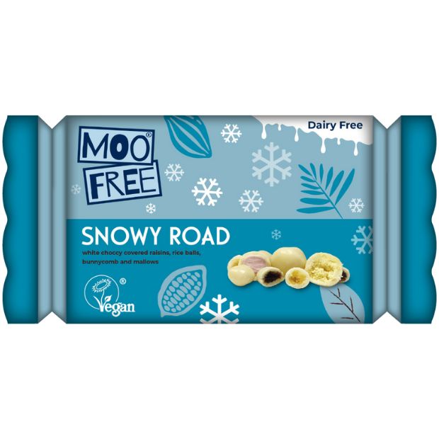 Moo Free Christmas Snowy Road Cracker 100g