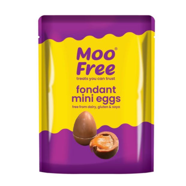 Moo Free Fondant Mini Eggs 84g