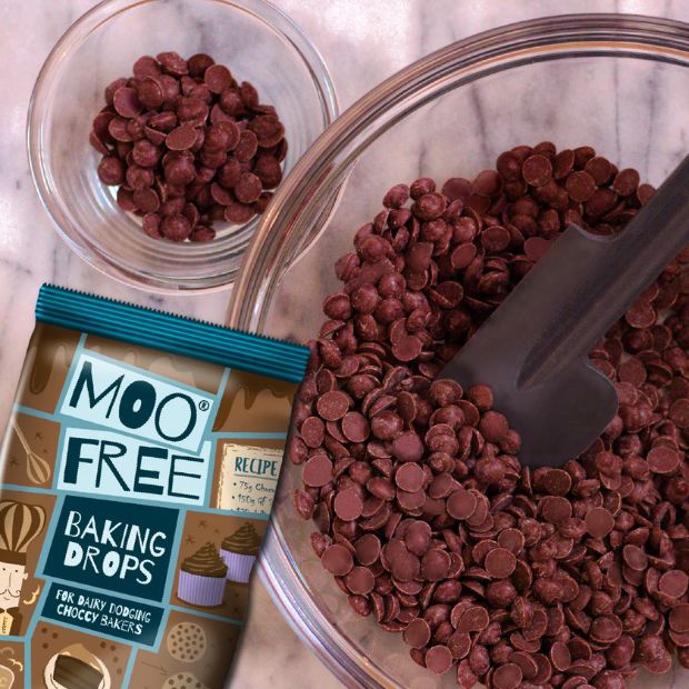 Moo Free Milk Choc Baking Drop 100g