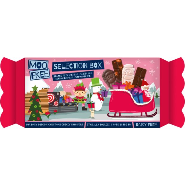 Moo Free Christmas Selection Box 90g