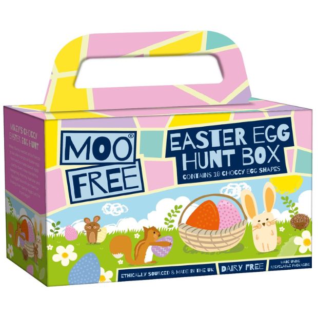 Moo Free Easter Egg Hunt Box 90g