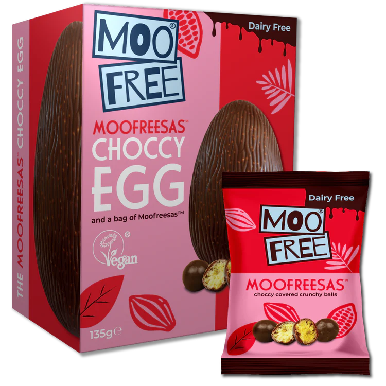 Moo Free Milk Choccy Egg & Moofreesas 135g