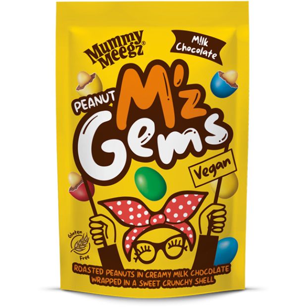 Mummy Meagz Vegan Peanut M'z Gems 80g