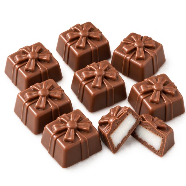 Happy Tummies Mylk Choc Presents - Mint Cream